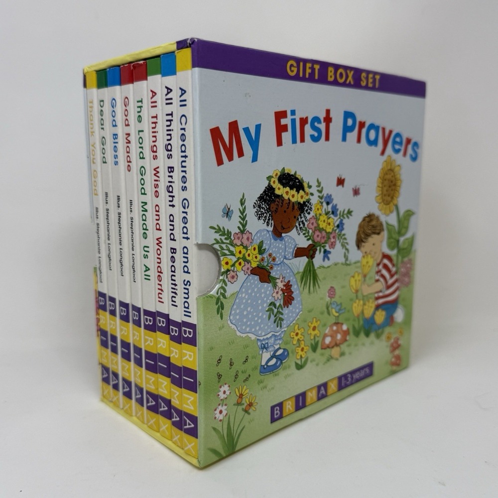 My First Prayers 8-Book Gift Box Set BRIMAX 1-3 Years Kids Books